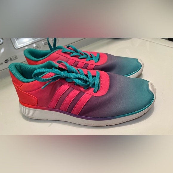 Adidas Neo Multi-color ombré Sneakers Size Youth 6.5, Women’s 8. - Picture 7 of 7